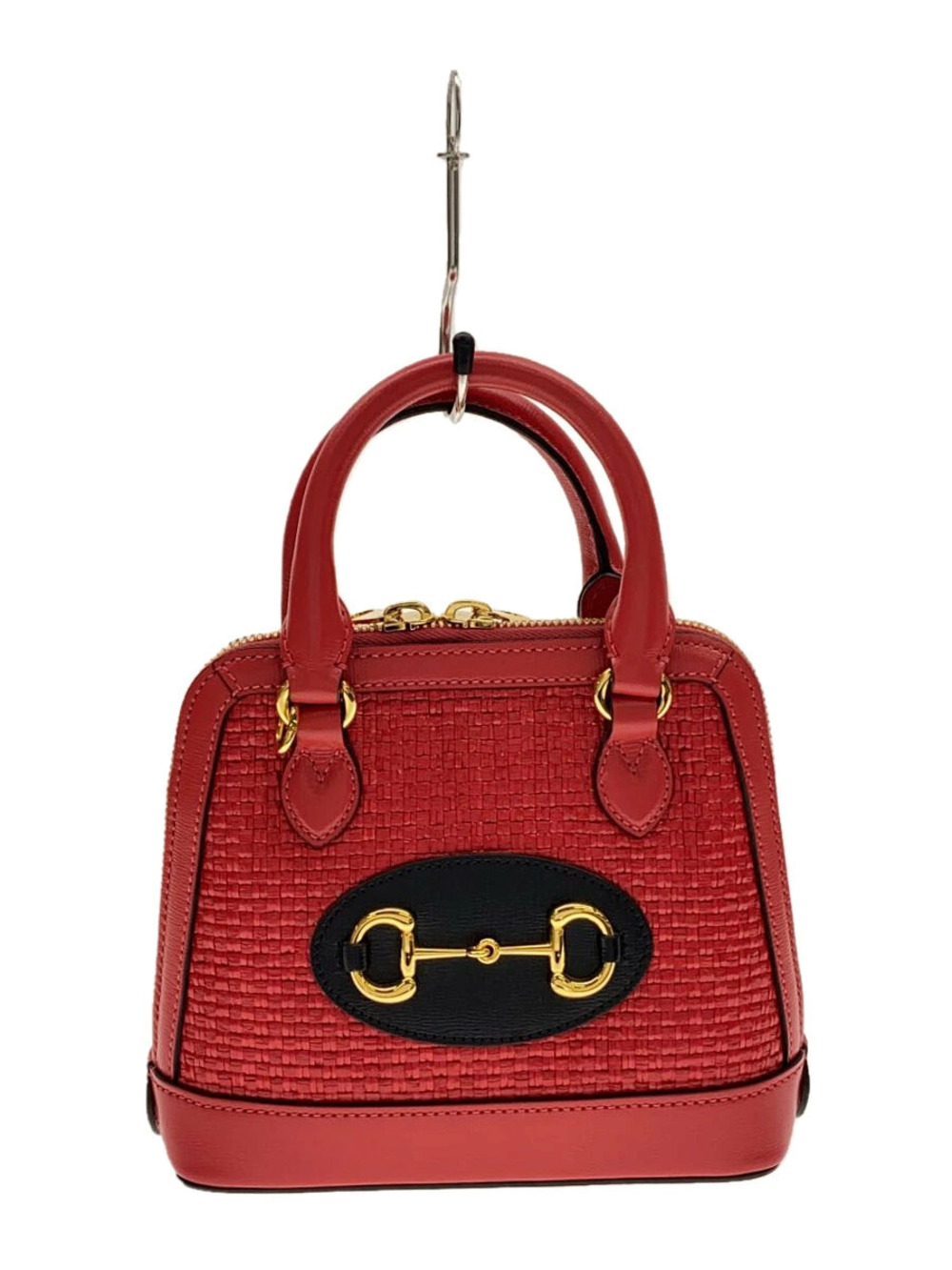 Gucci Horsebit 1955 Top Handle Bag horsebit leather RED